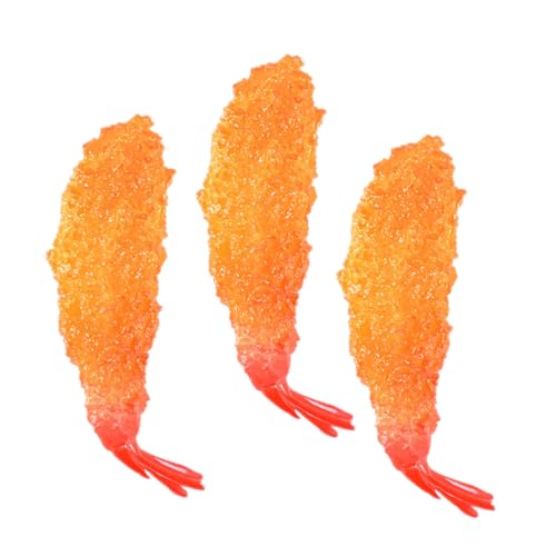 TOYANDONA PVC Japanische Küche Garnelen Modell Spielzeug Gefälschte Lebensmittel Für Gefälschte Fried Food Decor TOYANDONA PVC Japanische Küche Garnelen Modell Spielzeug Gefälschte Lebensmittel Für Gefälschte Fried Food Decor von TOYANDONA