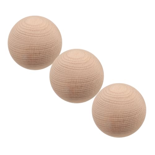 TOYANDONA 3 Stück Golf Krocket Holzkugeln Holzkugel Ornamente Golfball Holz Bastelbälle Golf Werkzeuge Kleine Holzkugeln Golf Übungs Holzkugeln Zum Basteln Holz Rundball Buche TOYANDONA 3 Stück Golf Krocket Holzkugeln Holzkugel Ornamente Golfball Holz Bastelbälle Golf Werkzeuge Kleine Holzkugeln Golf Übungs Holzkugeln Zum Basteln Holz Rundball Buche von TOYANDONA