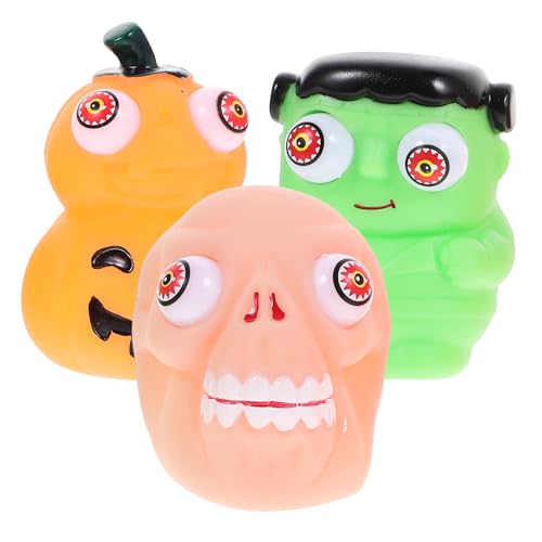 TOYANDONA 3 Stück Halloween Squeeze Gruselige Augäpfel Stressbälle mit Realistischem Design Weiches Handspielzeug zum Stressabbau und Halloween-Party-mitgebsel für Erwachsene TOYANDONA 3 Stück Halloween Squeeze Gruselige Augäpfel Stressbälle mit Realistischem Design Weiches Handspielzeug zum Stressabbau und Halloween-Party-mitgebsel für Erwachsene von TOYANDONA