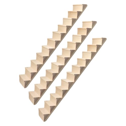 TOYANDONA 3 Stück Holz -Miniatur -Treppe Miniaturtreppe Figur Miniaturpuppenhausmöbel Mini-Puppenhaus- Unbemaltte Holztreppe kleine Puppenstubenmöbel Mini-Treppenmodell hölzern Beige TOYANDONA 3 Stück Holz -Miniatur -Treppe Miniaturtreppe Figur Miniaturpuppenhausmöbel Mini-Puppenhaus- Unbemaltte Holztreppe kleine Puppenstubenmöbel Mini-Treppenmodell hölzern Beige von TOYANDONA
