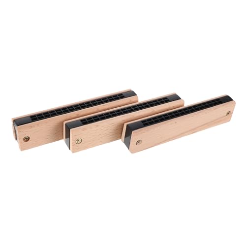 TOYANDONA 3 Stück Holzmundharmonika Teiliges DIY Doppelte Reihe Musikinstrument Kreativ Lernspielzeug für Musikalische Früherziehung und Motorische Fähigkeiten TOYANDONA 3 Stück Holzmundharmonika Teiliges DIY Doppelte Reihe Musikinstrument Kreativ Lernspielzeug für Musikalische Früherziehung und Motorische Fähigkeiten von TOYANDONA