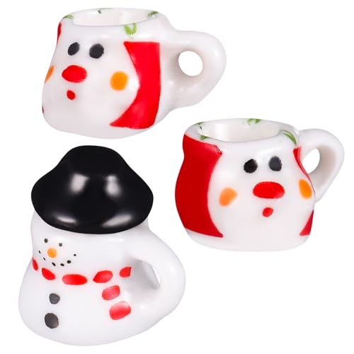 TOYANDONA 3 Stück Keramik Weihnachtsspielzeug Miniatur Kaffeetassen Schneebesen Deckel Tassen Pop Behälter Puppenhaus Küchenzubehör Miniatur Puppenhaus Zubehör Mini TOYANDONA 3 Stück Keramik Weihnachtsspielzeug Miniatur Kaffeetassen Schneebesen Deckel Tassen Pop Behälter Puppenhaus Küchenzubehör Miniatur Puppenhaus Zubehör Mini von TOYANDONA