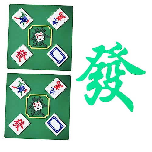 TOYANDONA Mahjong Fliesen Kuchen Dekorationen 3 Pack Geburtstag Party Zubehör Chinesischen Stil Flexible Kleber TOYANDONA Mahjong Fliesen Kuchen Dekorationen 3 Pack Geburtstag Party Zubehör Chinesischen Stil Flexible Kleber von TOYANDONA