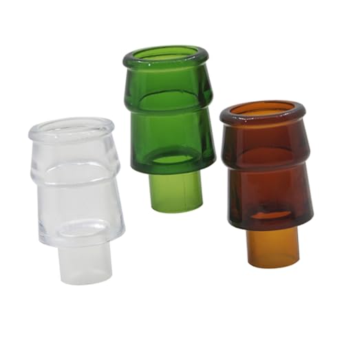 TOYANDONA 3 Stück Magische Requisiten Treibende Flasche Wünschen Zubehör Für Halloween-Partys Simulationsweinflasche Halloween-partyzubehör Halloween-partyflaschen Miniaturflaschen Plastik von TOYANDONA