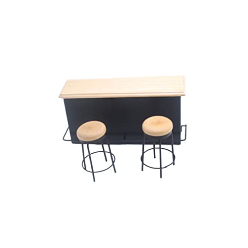 TOYANDONA 3 Stück Miniatur - Bar - Zubehör hu ̈ hner spielsachen für bar Accessories Bartheke Dekoration holzspielsachen Minibar - Schreibtisch Kleiner Holzstuhl Minibar - Theke TOYANDONA 3 Stück Miniatur - Bar - Zubehör hu ̈ hner spielsachen für bar Accessories Bartheke Dekoration holzspielsachen Minibar - Schreibtisch Kleiner Holzstuhl Minibar - Theke von TOYANDONA
