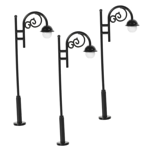 TOYANDONA 3 Stück Miniatur Puppenhaus Straßenlaternen Metallmodell Kompakt Leicht Langlebig und Dekorativ für Puppenstuben Miniaturgärten und Kreative Wohnaccessoires TOYANDONA 3 Stück Miniatur Puppenhaus Straßenlaternen Metallmodell Kompakt Leicht Langlebig und Dekorativ für Puppenstuben Miniaturgärten und Kreative Wohnaccessoires von TOYANDONA
