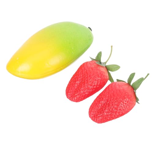 TOYANDONA 3 Stück Musikalische Frucht Maracas Teilig Percussion Shaker Instrumente für Kleinkinder Frühe Musikförderung mit Glatter Oberfläche und Sicherem Design TOYANDONA 3 Stück Musikalische Frucht Maracas Teilig Percussion Shaker Instrumente für Kleinkinder Frühe Musikförderung mit Glatter Oberfläche und Sicherem Design von TOYANDONA