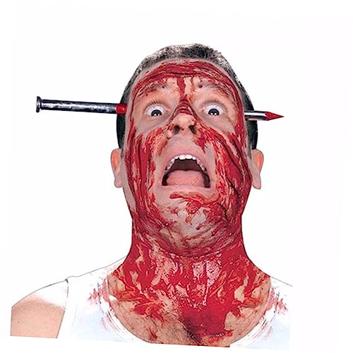 TOYANDONA 3 Stück Nagel Durch Den Kopf Halloween- Nagel Durch Kopfstütze Kniffliges Werkzeug Nagel Stirnband Halloween-Requisiten Rot von TOYANDONA
