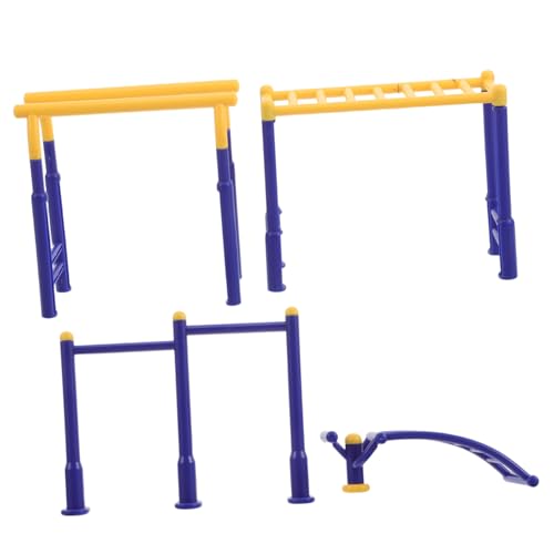 TOYANDONA 3 Stück Plastisches Outdoor Sportmodell Miniatur Zubehör für Sandtische Kleines Fitnessgeräte Modell für Puppenhäuser TOYANDONA 3 Stück Plastisches Outdoor Sportmodell Miniatur Zubehör für Sandtische Kleines Fitnessgeräte Modell für Puppenhäuser von TOYANDONA