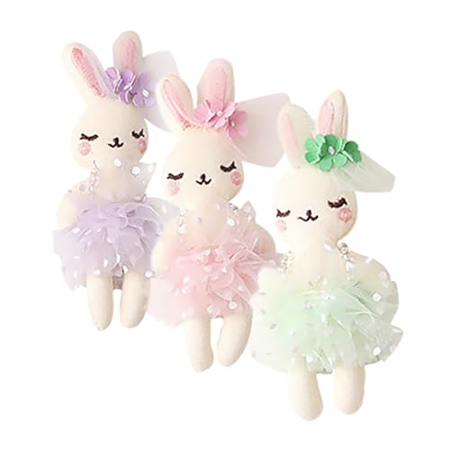 TOYANDONA 3 Stück Plüsch Hasen Dekofiguren in Pastellfarben Weiche DIY Stofftier Kaninchen für Bastelprojekte Kleine Kuscheltiere als Accessoires und Geschenkideen TOYANDONA 3 Stück Plüsch Hasen Dekofiguren in Pastellfarben Weiche DIY Stofftier Kaninchen für Bastelprojekte Kleine Kuscheltiere als Accessoires und Geschenkideen von TOYANDONA