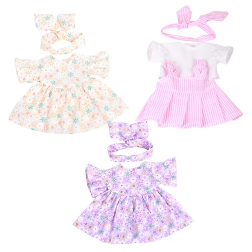 TOYANDONA 3 Stück Spielkleidung Anziehen Exquisite Puppenkleidung Simulationspuppenkleidung Puppenkleidung Für TOYANDONA 3 Stück Spielkleidung Anziehen Exquisite Puppenkleidung Simulationspuppenkleidung Puppenkleidung Für von TOYANDONA