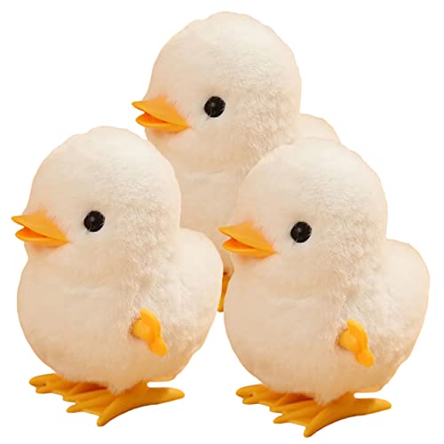 TOYANDONA 3 Stück Springente Aus Samt Für Kleinkinder Entenspielzeug Für Mini Kinderspielzeug Lustiges Tierspielzeug Für Kleines Kreatives Aufziehspielzeug Weißer TOYANDONA 3 Stück Springente Aus Samt Für Kleinkinder Entenspielzeug Für Mini Kinderspielzeug Lustiges Tierspielzeug Für Kleines Kreatives Aufziehspielzeug Weißer von TOYANDONA