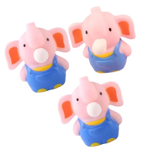 TOYANDONA 3 Stück Stressspielzeug Lustige Dehnbare Squeeze Toys für Party Sensorik Training Druckabbau Bunte Niedliche Tiermotive Entspannende Handfidget spielzeuge von TOYANDONA