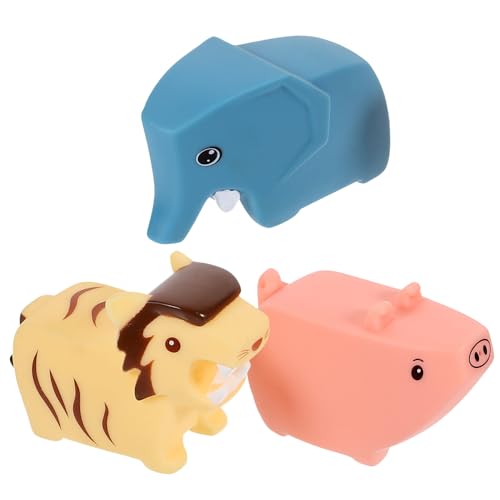 TOYANDONA 3 Stück Teiliges Badespielzeug für Kleinkinder Niedliche Landtiere Bunte Wasserspritzspielzeuge Fördert Feinmotorik Geeignet für Badewanne Pool und Strand Kinderfreundlich und TOYANDONA 3 Stück Teiliges Badespielzeug für Kleinkinder Niedliche Landtiere Bunte Wasserspritzspielzeuge Fördert Feinmotorik Geeignet für Badewanne Pool und Strand Kinderfreundlich und von TOYANDONA