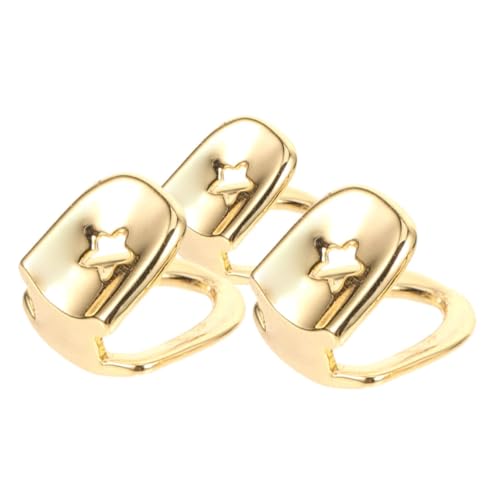 TOYANDONA 3 Stück Einzelzahnkappe Hip Hop Zahnzubehör für Cosplay Metall Zahngrill Sicherer Sitz für Partys und Auftritte TOYANDONA 3 Stück Einzelzahnkappe Hip Hop Zahnzubehör für Cosplay Metall Zahngrill Sicherer Sitz für Partys und Auftritte von TOYANDONA
