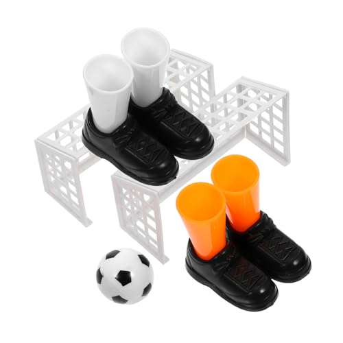 TOYANDONA 3 Stück Teiliges Mini Fußball Spielset für Pädagogisches Fingerspielzeug Fördert Kreativität Hand Augen Koordination und Fingerkraft Stabiles Umweltfreundliches Kunststoffmaterial von TOYANDONA