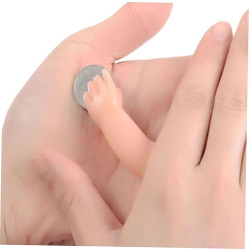 TOYANDONA 3 Stück Teiliges Mini Handspielzeug Fingerspiele Spukiger Partyspaß Halloween Favor Handpuppe Kompaktes Lustiges Zaubertrick Accessoire für Strolchshows und Festlichkeiten von TOYANDONA