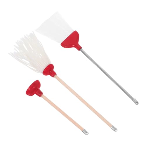 TOYANDONA 3 Stück Teiliges Miniatur Reinigungsset für Puppenhäuser Realistischer Mop Besen und Toilettenpümpel für Badezimmer und Wäschebereich Zubehörteile für Puppenhaus Dekoration TOYANDONA 3 Stück Teiliges Miniatur Reinigungsset für Puppenhäuser Realistischer Mop Besen und Toilettenpümpel für Badezimmer und Wäschebereich Zubehörteile für Puppenhaus Dekoration von TOYANDONA