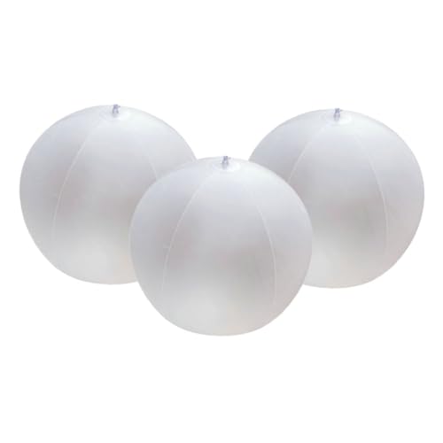 TOYANDONA 3 Stück Teiliges PVC Aufblasbarer Strandbälle Halbtransparent Leichte Wiederverwendbare Dekoration für Strandpartys Hochzeiten Poolspiele und Fotorequisiten TOYANDONA 3 Stück Teiliges PVC Aufblasbarer Strandbälle Halbtransparent Leichte Wiederverwendbare Dekoration für Strandpartys Hochzeiten Poolspiele und Fotorequisiten von TOYANDONA