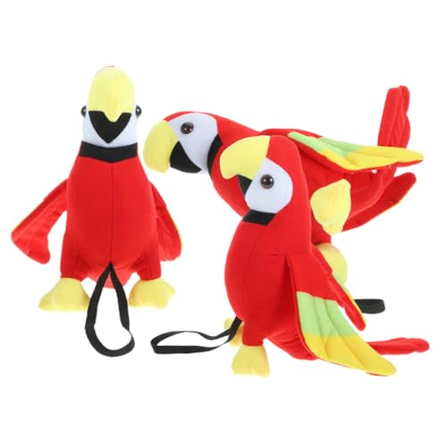 TOYANDONA 3 Stück Teiliges Piraten Kostüm Zubehör mit Realistischem Schulter Papagei Weiches Plüschtier für Leichter Halloween Cosplay und Partyspiele TOYANDONA 3 Stück Teiliges Piraten Kostüm Zubehör mit Realistischem Schulter Papagei Weiches Plüschtier für Leichter Halloween Cosplay und Partyspiele von TOYANDONA