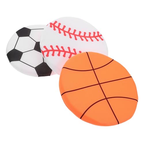 TOYANDONA 3 Stück Teiliges Stoff Fliegendes Scheiben Faltbar Cartoon Muster Sicher für Outdoor Spaß Robustes Sponge für Fußball und Sportaktivitäten TOYANDONA 3 Stück Teiliges Stoff Fliegendes Scheiben Faltbar Cartoon Muster Sicher für Outdoor Spaß Robustes Sponge für Fußball und Sportaktivitäten von TOYANDONA
