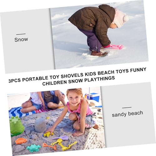 TOYANDONA 3 Stück Teiliges Strandspielzeug für Bunte Sandschaufeln aus Robustem Kunststoff Spielerische Schneeschaufeln für Strand Sandkasten und Garten Fördert Motorische Zufällige Farbe TOYANDONA 3 Stück Teiliges Strandspielzeug für Bunte Sandschaufeln aus Robustem Kunststoff Spielerische Schneeschaufeln für Strand Sandkasten und Garten Fördert Motorische Zufällige Farbe von TOYANDONA