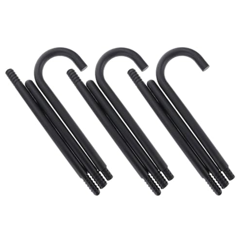 TOYANDONA 3stücke Junge Mädchen Cosplay Gehstock Für Halloween Tanzstock Aus Kostümzubehör Für Bühnenauftritte Und Partys Schwarz TOYANDONA 3stücke Junge Mädchen Cosplay Gehstock Für Halloween Tanzstock Aus Kostümzubehör Für Bühnenauftritte Und Partys Schwarz von TOYANDONA