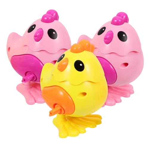 TOYANDONA 3 Stück Teiliges Wind up Hühnerspielzeug für Kleinkinder Lustiges Tieraufziehspielzeug aus Kunststoff Sichere Geschenke für Geburtstag und Weihnachten Bunte Farben Zufällige Farbe TOYANDONA 3 Stück Teiliges Wind up Hühnerspielzeug für Kleinkinder Lustiges Tieraufziehspielzeug aus Kunststoff Sichere Geschenke für Geburtstag und Weihnachten Bunte Farben Zufällige Farbe von TOYANDONA