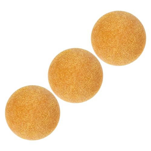 TOYANDONA 3 Stück Tischfußballball tischfussballtisch Foosball Fussball mini schwebender Fußball Ersatz Mini-Fußball spielzeuge Tischfußball liefern tragbare Tischfußballbälle Abs Yellow TOYANDONA 3 Stück Tischfußballball tischfussballtisch Foosball Fussball mini schwebender Fußball Ersatz Mini-Fußball spielzeuge Tischfußball liefern tragbare Tischfußballbälle Abs Yellow von TOYANDONA