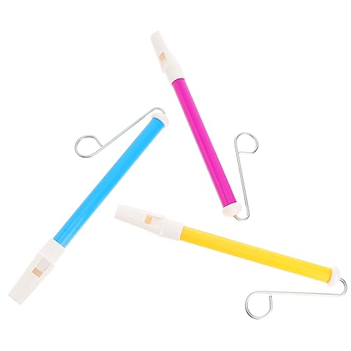 TOYANDONA 3 Stück Yo Flöte Slide Whistle Musikspielzeug Tragbares Pfeifenspielzeug Kleine Musikinstrumente Für Musikinstrumentpfeifen Für Pfeifenspielzeug Aus Kunststoff von TOYANDONA