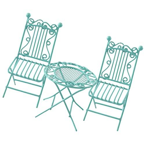 TOYANDONA 3stücke Teiliges Miniatur Gartenmöbel Set Für Tisch Und Stühle Für Miniatur- Spielzeug-Dekoration Für Erwachsene TOYANDONA 3stücke Teiliges Miniatur Gartenmöbel Set Für Tisch Und Stühle Für Miniatur- Spielzeug-Dekoration Für Erwachsene von TOYANDONA