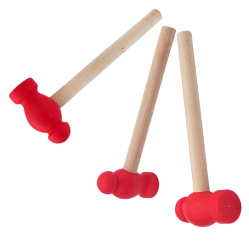 TOYANDONA 3 Stücke Holz Hammer Roboter Gebäude BAU Jungen Babys Spiele Matte Mini Die Hammer Werkzeuge Hammer Holz Hammer TOYANDONA 3 Stücke Holz Hammer Roboter Gebäude BAU Jungen Babys Spiele Matte Mini Die Hammer Werkzeuge Hammer Holz Hammer von TOYANDONA