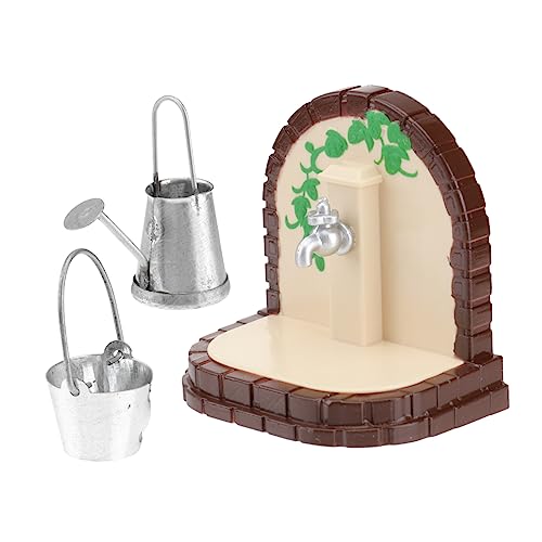 TOYANDONA Gießkanne Für Zimmerpflanzen Miniatur-wasserkocher-Eimer-Spielzeug Ideal Für Kinder Bar Heimdekoration Miniatur-Spielzeug-Set von TOYANDONA