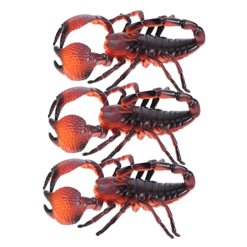 TOYANDONA 3stücke Realistisches -tiermodell Aus Plastik Simulations- -Spielzeug Mit Lebensechten Details Für Mikrolandschaftsdekor Insektenfiguren-Ornament Für Garten Und von TOYANDONA