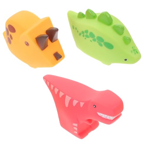 TOYANDONA 3 Stücke Bad Spielzeug Wasser Spray Baby Dinosaurier Bad Spielzeug Set Baby Kleinkind Bad Spielzeug von TOYANDONA