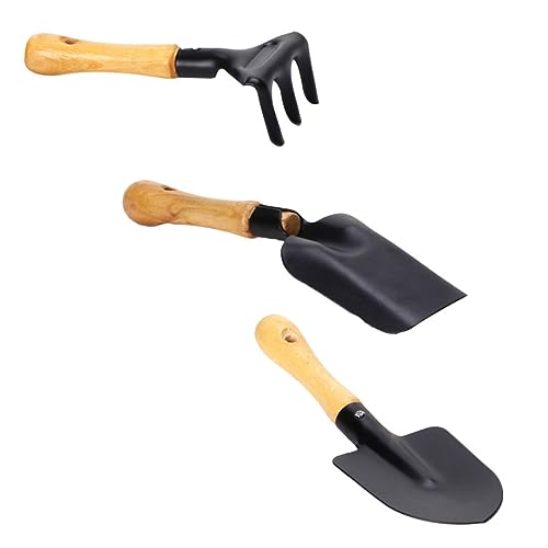 TOYANDONA 3 Teiliges Gartenwerkzeug Set Mini Schaufel Harke Und Rechen Für Bonsai Pflanzen Lehrreiche Gartenwerkzeuge Für Perfekt Für Kleine Gärtner TOYANDONA 3 Teiliges Gartenwerkzeug Set Mini Schaufel Harke Und Rechen Für Bonsai Pflanzen Lehrreiche Gartenwerkzeuge Für Perfekt Für Kleine Gärtner von TOYANDONA