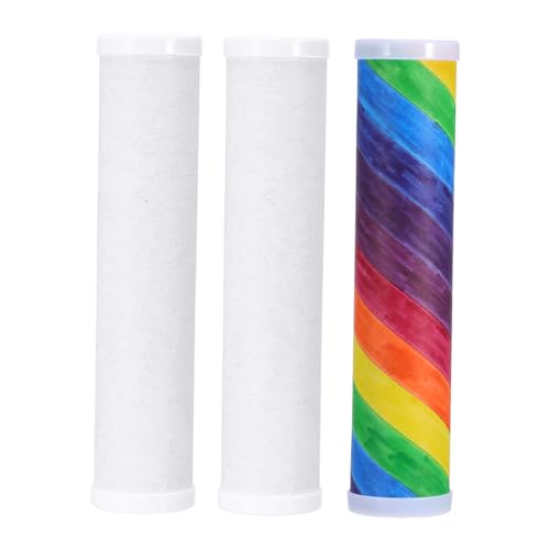 TOYANDONA 3 Teiliges Malspielzeug Zum Ausmalen Sensorisches Kaleidoskop Kaleidoskop Bastelset Für Spielset Zum Selbermachen Kaleidoskop Leeres Kaleidoskop Kleinkind Kinderspielzeug von TOYANDONA