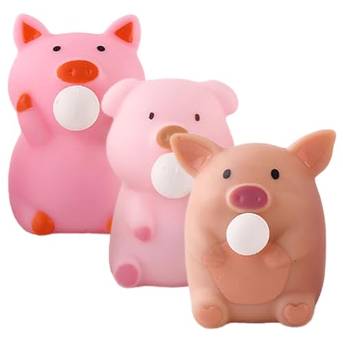 TOYANDONA 3 Teiliges Quetsch Und Blasenspielzeug Schweinchen Kneifspielzeug Reliefspielzeug Entzückendes Quetschspielzeug Kleines Dehnbares Quetschspielzeug Für Den Haushalt Kleines TOYANDONA 3 Teiliges Quetsch Und Blasenspielzeug Schweinchen Kneifspielzeug Reliefspielzeug Entzückendes Quetschspielzeug Kleines Dehnbares Quetschspielzeug Für Den Haushalt Kleines von TOYANDONA