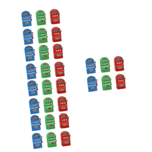 TOYANDONA 30 STK Lotteriemaschine Fruchtmaschine tragbare Spielekonsole Kinderteleskop Spielzeug Einarmiger Interaktiver Spielautomat Kinder versorgen Mini Preis- Eltern-Kind Plastik von TOYANDONA