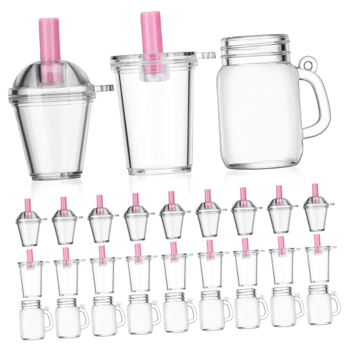 TOYANDONA 30 STK. Lebensmittelspielzeugbecher kaffeetassen spielzeugküche Milchtee Tassen Spielzeugessen Puppenhaus Partybecher Figuren Mini-Tasse Miniaturgeschirr Plastik Wiederverwendbar TOYANDONA 30 STK. Lebensmittelspielzeugbecher kaffeetassen spielzeugküche Milchtee Tassen Spielzeugessen Puppenhaus Partybecher Figuren Mini-Tasse Miniaturgeschirr Plastik Wiederverwendbar von TOYANDONA