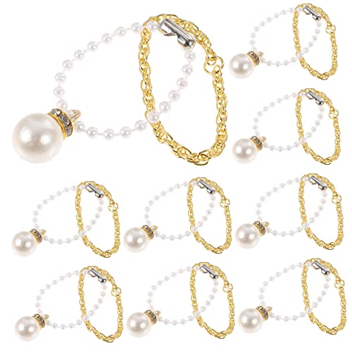 TOYANDONA 30stücke Teiliges Mini Schmuckset Für Mädchen Halsketten Für Rollenspiele Zubehör Für Puppen Und Kreatives Spielen Sicher Und Bequem Für Kinderhaut TOYANDONA 30stücke Teiliges Mini Schmuckset Für Mädchen Halsketten Für Rollenspiele Zubehör Für Puppen Und Kreatives Spielen Sicher Und Bequem Für Kinderhaut von TOYANDONA