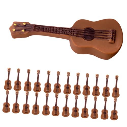 TOYANDONA 30 Stück Miniatur Gitarre Modell Kreative Resin Statue für Sammler Deko für Wohnzimmer Büro und Puppenhaus Tolles für Musikliebhaber TOYANDONA 30 Stück Miniatur Gitarre Modell Kreative Resin Statue für Sammler Deko für Wohnzimmer Büro und Puppenhaus Tolles für Musikliebhaber von TOYANDONA