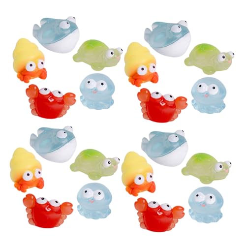 TOYANDONA 30 Stück Miniature Meereslebewesen Figuren Teiliges aus Harz DIY Strand Dekoration für Terrarien Garten und Mikrolandschaften Krabbe Schildkröte und Mehr TOYANDONA 30 Stück Miniature Meereslebewesen Figuren Teiliges aus Harz DIY Strand Dekoration für Terrarien Garten und Mikrolandschaften Krabbe Schildkröte und Mehr von TOYANDONA