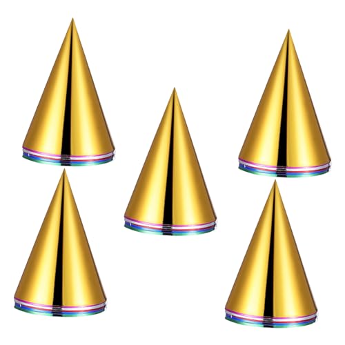 TOYANDONA 30 Stück Silberhut Blau Zubehör Folie Party Weihnachten Band Metallic Grüne Kappe Kunst Hüte Hochzeit Neue Rosa Partys Heiße Krone Erwachsene Rot Kopfbedeckung Papier TOYANDONA 30 Stück Silberhut Blau Zubehör Folie Party Weihnachten Band Metallic Grüne Kappe Kunst Hüte Hochzeit Neue Rosa Partys Heiße Krone Erwachsene Rot Kopfbedeckung Papier von TOYANDONA