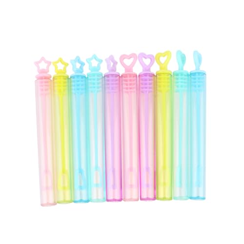 TOYANDONA 30 Stück Teiliges Mini Bubble Stick Leere Flaschen Bunte Herz Pentagramm Designs Leere Mini Seifenblasenstäbe Leichte Tragbare Bubble Wand Container für Zufällige Zufällige Farbe TOYANDONA 30 Stück Teiliges Mini Bubble Stick Leere Flaschen Bunte Herz Pentagramm Designs Leere Mini Seifenblasenstäbe Leichte Tragbare Bubble Wand Container für Zufällige Zufällige Farbe von TOYANDONA