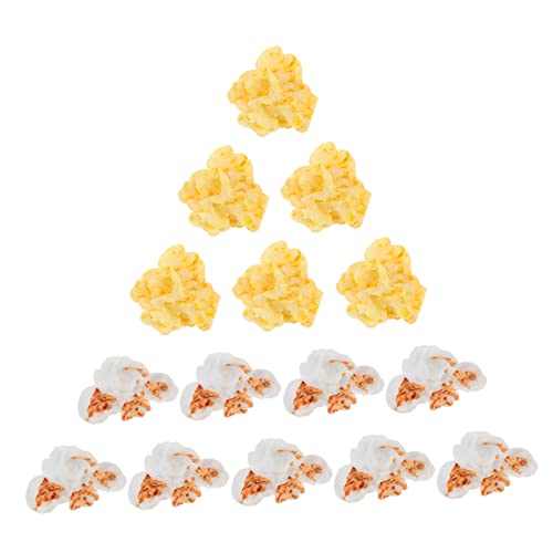 TOYANDONA 30 Stück Teiliges Popcorn aus Resin Bunte DIY Schmuck und Handyhüllen Accessoires Realistische Miniatur Charms für Kreative Bastelprojekte und Telefonhüllen TOYANDONA 30 Stück Teiliges Popcorn aus Resin Bunte DIY Schmuck und Handyhüllen Accessoires Realistische Miniatur Charms für Kreative Bastelprojekte und Telefonhüllen von TOYANDONA