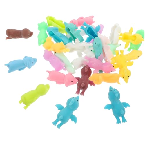 TOYANDONA 30 Stück Tiere Finger Dehnbare Spielzeuge für Stressabbau für Spiele Partys von TOYANDONA