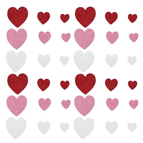 TOYANDONA 300Stücke Herzform DIY Eva Aufkleber Selbstklebende Dekoration für Valentinstag Hochzeit und Kreative Bastelprojekte für Glasflaschen Notizbücher und Mehr TOYANDONA 300Stücke Herzform DIY Eva Aufkleber Selbstklebende Dekoration für Valentinstag Hochzeit und Kreative Bastelprojekte für Glasflaschen Notizbücher und Mehr von TOYANDONA