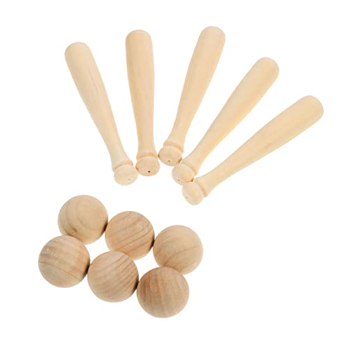 TOYANDONA 30St Mini-Baseball Miniatur-Baseballschläger Fledermäuse unvollendetes Malspielzeug Aufkleber bastelset basteln für Baseball-Ornament aus Holz Holzhandwerkszubehör TOYANDONA 30St Mini-Baseball Miniatur-Baseballschläger Fledermäuse unvollendetes Malspielzeug Aufkleber bastelset basteln für Baseball-Ornament aus Holz Holzhandwerkszubehör von TOYANDONA