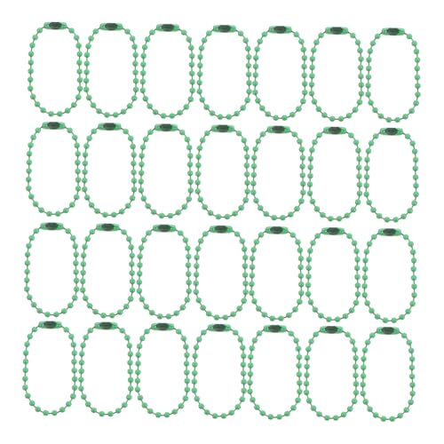 TOYANDONA Puppen-halsketten- 30-teilige Kunststoff-miniketten Elegante Halsketten-Sets Für Spielzeugpuppen Für Jungen- Und Mädchenpartys von TOYANDONA